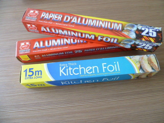 Microwavable Food Grade Aluminum Foil High Purity  For Fast Food / Food Storage