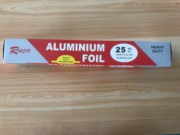 Chiny Niestandardowa cienka folia aluminiowa do pakowania żywności, folia aluminiowa do pakowania fabryka